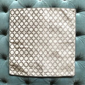 Jim Thompson NWT cotton linen pillow cover with zipper 18x18